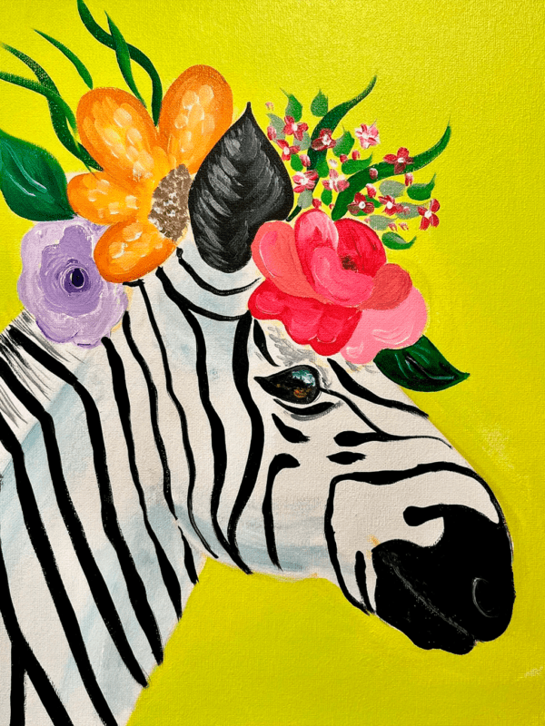 PINTA LA ZEBRA - MIMOSAS & PINTURA - 3hrs